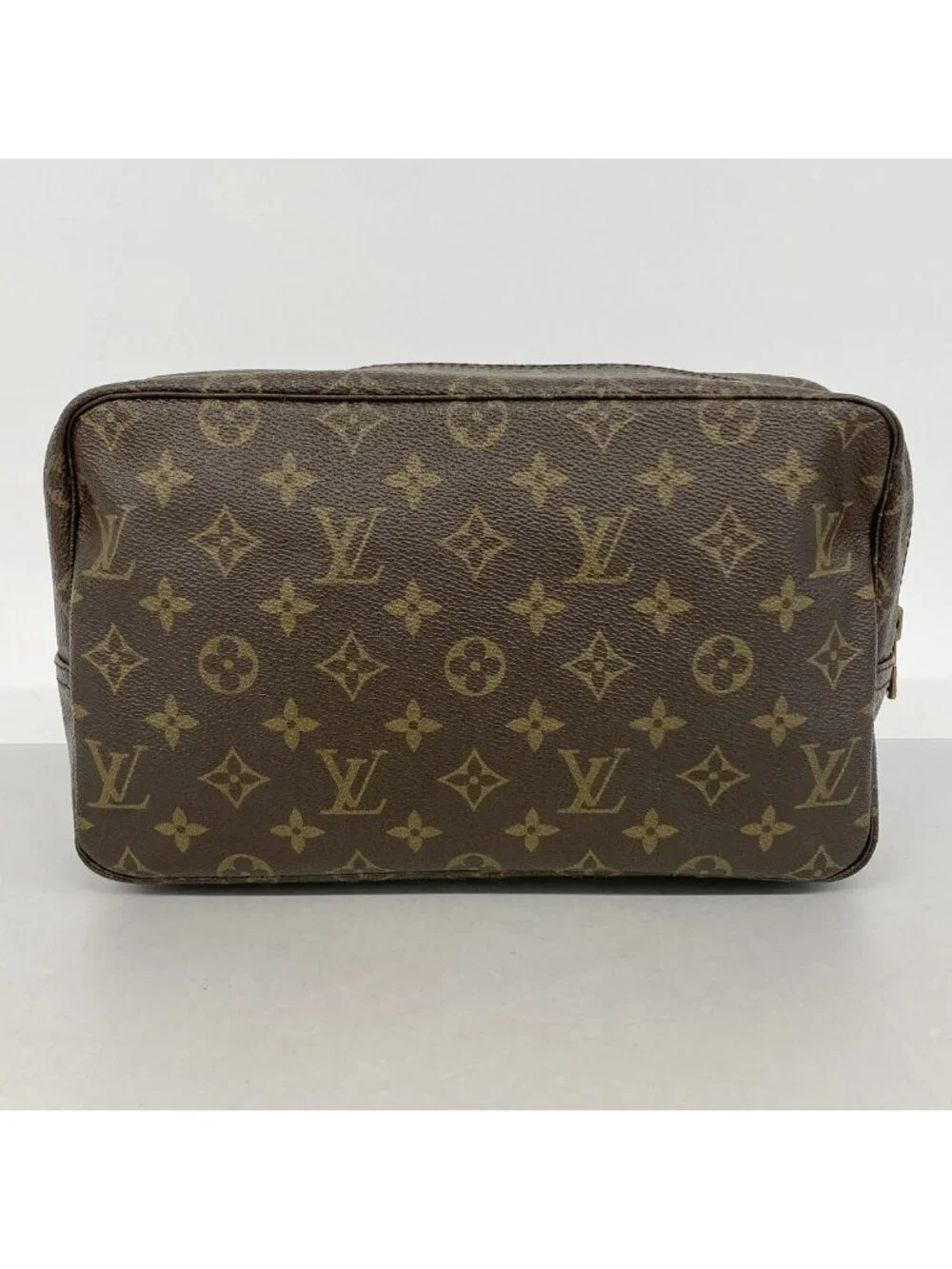 Louis Vuitton Pouch Monogram Trousse Toilet 28 Brown